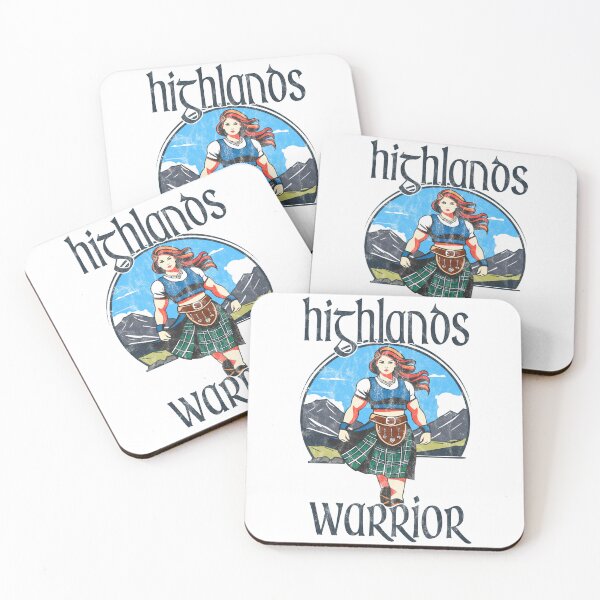 Item preview, Highlands Warrior (Woman) designed and sold by GymPunk.