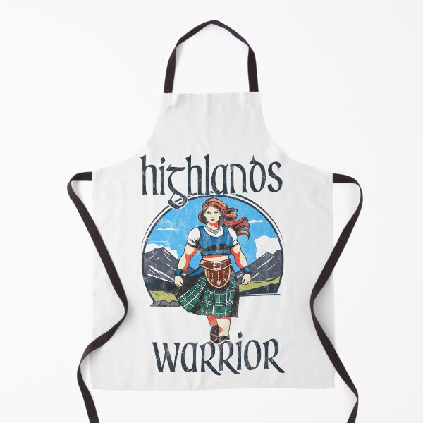 Item preview, Highlands Warrior (Woman) designed and sold by GymPunk.