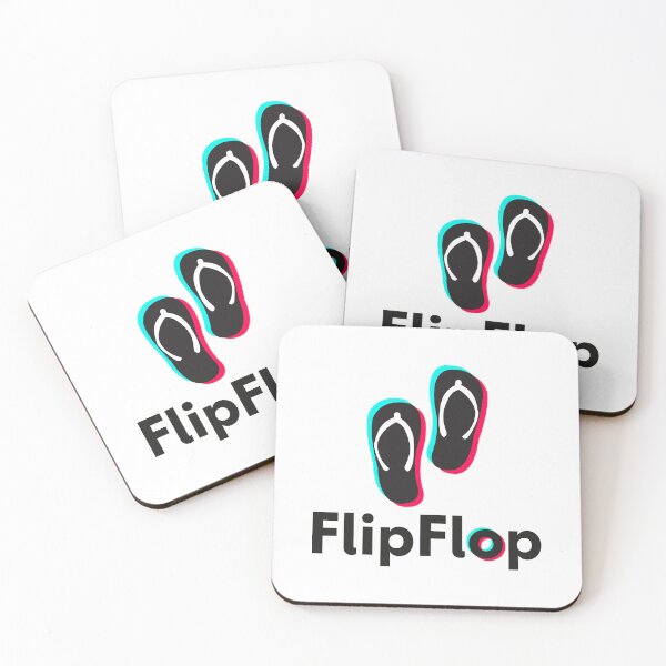 Item preview, FlipFlop Square (White Background) designed and sold by Wonderbouy.