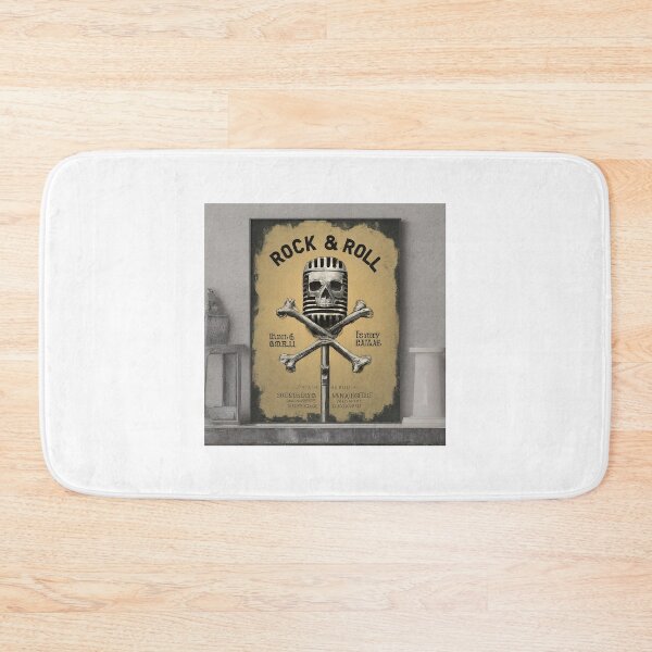Item preview, Skull & Mic Threads: Rock & Roll T-Shirt Designs designed and sold by Leo digital art.