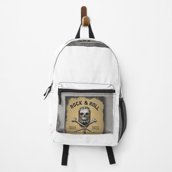 Item preview, Skull & Mic Threads: Rock & Roll T-Shirt Designs designed and sold by Leo digital art.