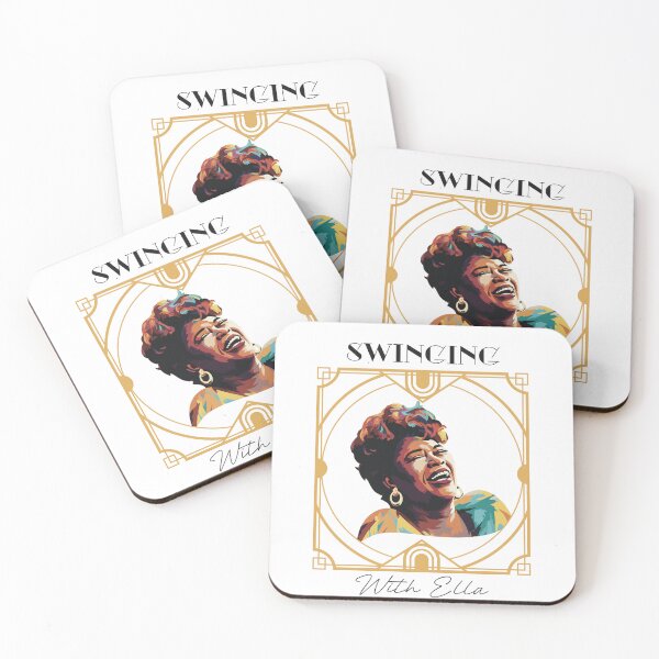 Item preview, Swinging with Ella Fitzgerald Jazz Lovers Gift designed and sold by lozsart.