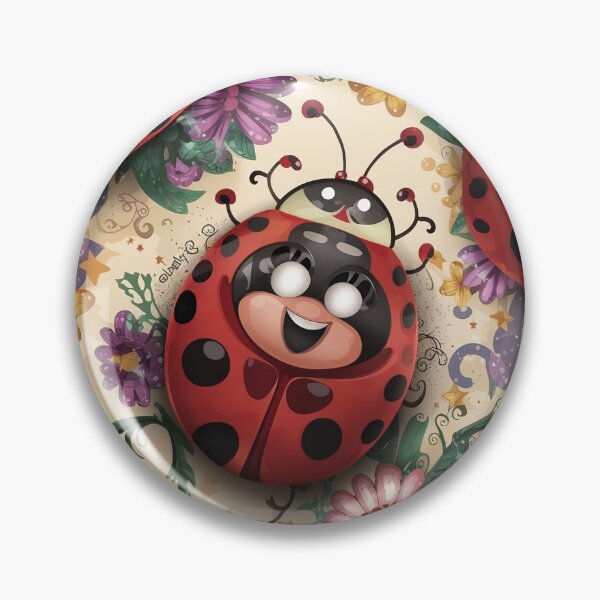 Item preview, Beautiful & creative cute ladybugs designed and sold by DunuStore.