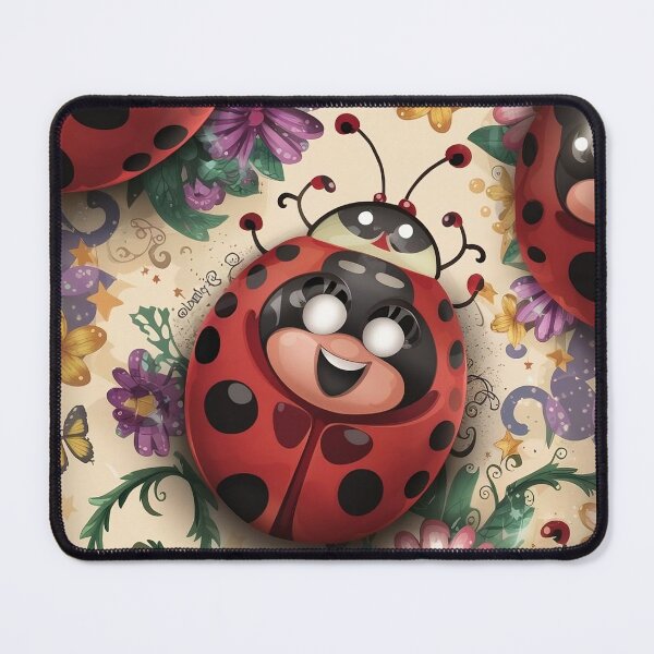 Item preview, Beautiful & creative cute ladybugs designed and sold by DunuStore.