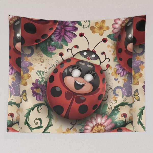 Item preview, Beautiful & creative cute ladybugs designed and sold by DunuStore.