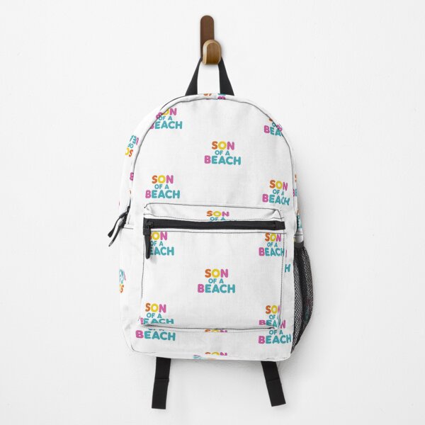 Item preview, Son of a beach rainbow quote text design designed and sold by KNAA.