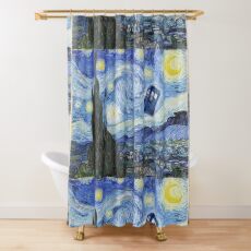 Vincent and The Doctor Shower Curtain