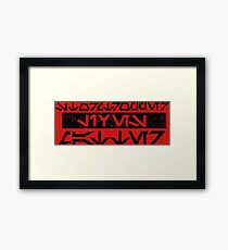 Storm Trooper Lives Matter Framed Print