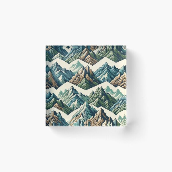 Item preview, Labyrinthine Landscapes designed and sold by Pattrenonly.