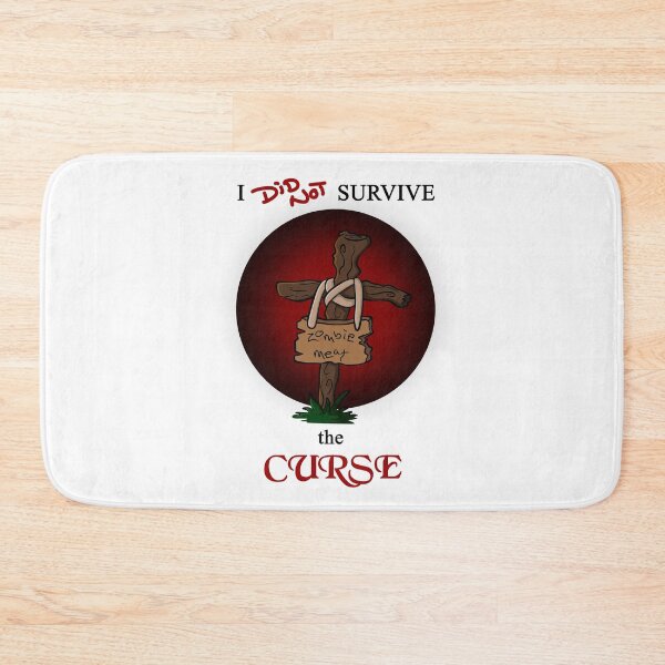 Item preview, I did not survive the Curse - zombie (black font) designed and sold by AtelierRillian.