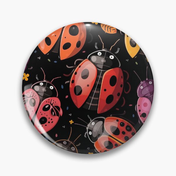 Item preview, Round round ladybugs designed and sold by DunuStore.