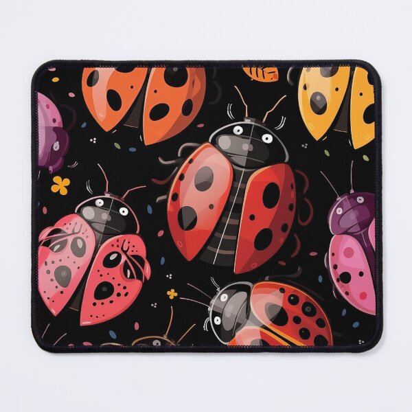 Item preview, Round round ladybugs designed and sold by DunuStore.