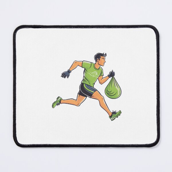 Item preview, Plogging - Run for Nature designed and sold by WorkingsHandsBD.