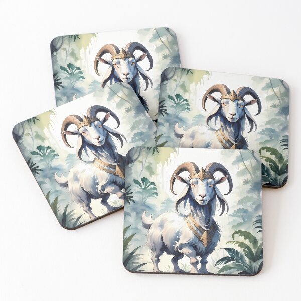 Item preview, Goat in Jungle designed and sold by Dilendor.