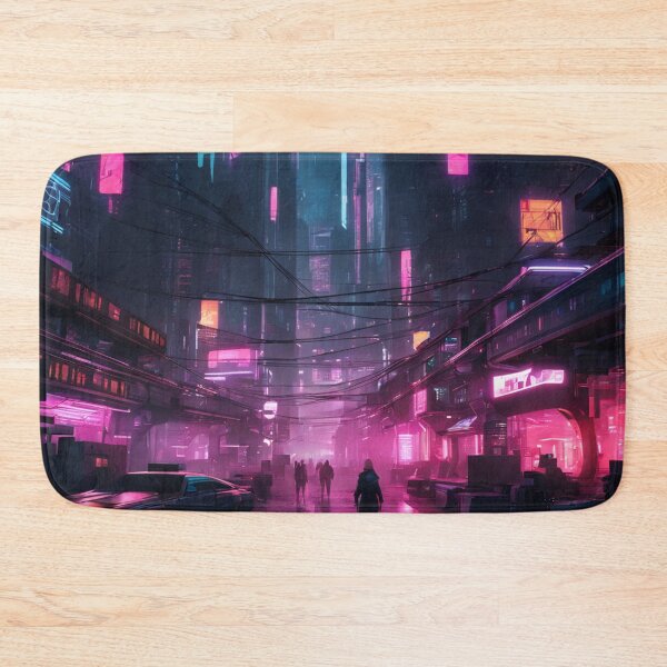 Item preview, Cyberpunk Night City Art #1 designed and sold by Cyberpunk Neo.