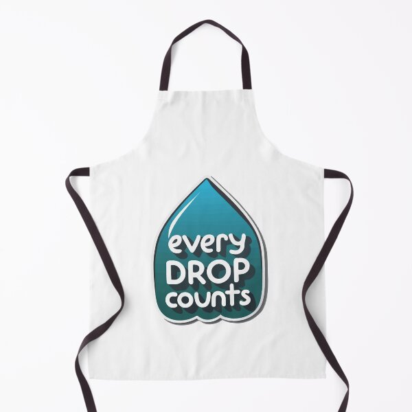 Item preview, Every Drop Counts - Reflective Raindrop Design designed and sold by NiftyWrx.