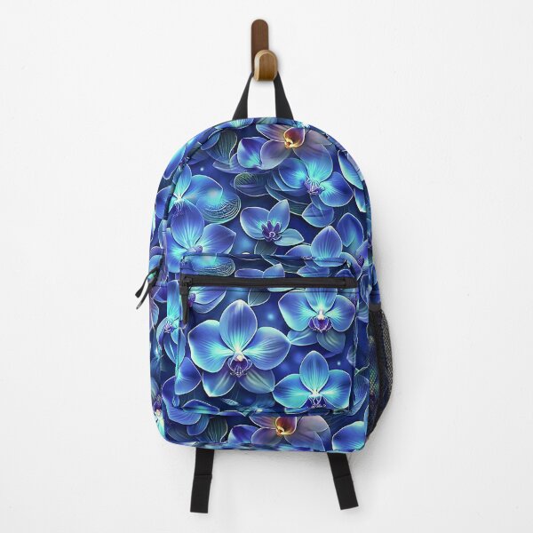 Item preview, Seamless Pattern of Blue Orchid Flowers designed and sold by Rostislav Bouda.