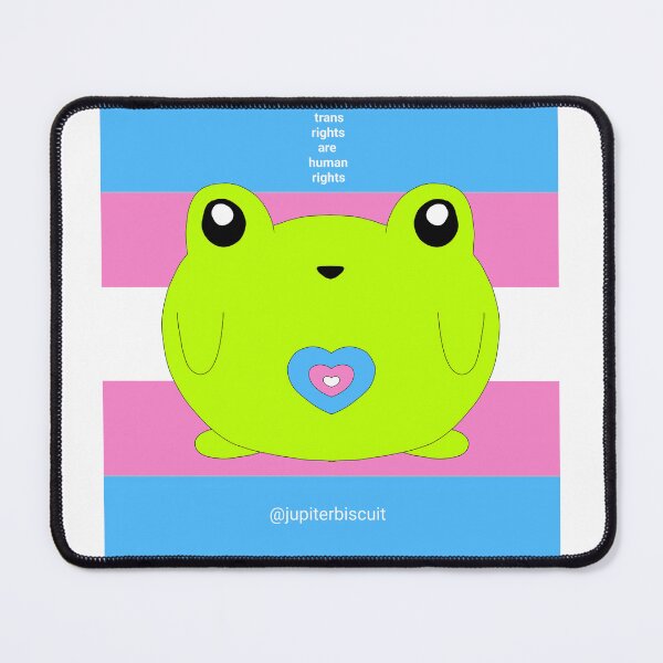 Item preview, Trans rights frog designed and sold by Reina Patrick.