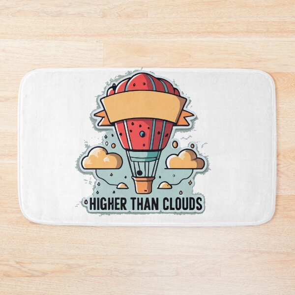 Item preview, Higher than Clouds Weather Balloon Sketch designed and sold by NiftyWrx.