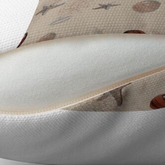 Alternate view of Beach comber Throw Pillow