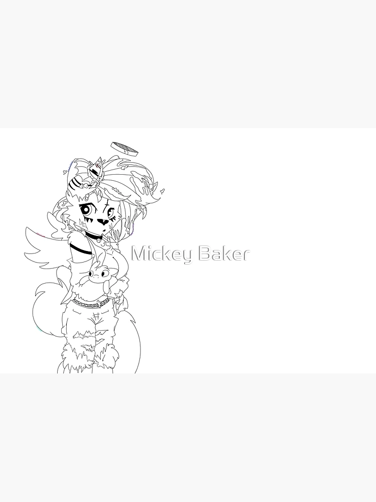 Thumbnail 2 of 2, Laptop Sleeve, Trixie designed and sold by Mickey Baker.