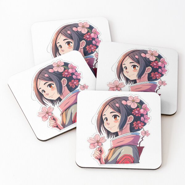 Item preview, Serene Anime Cherry Blossom Watercolor designed and sold by NiftyWrx.