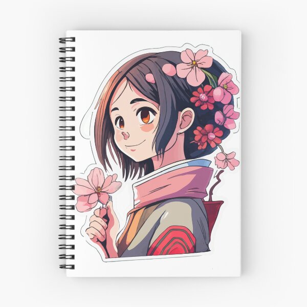 Item preview, Serene Anime Cherry Blossom Watercolor designed and sold by NiftyWrx.