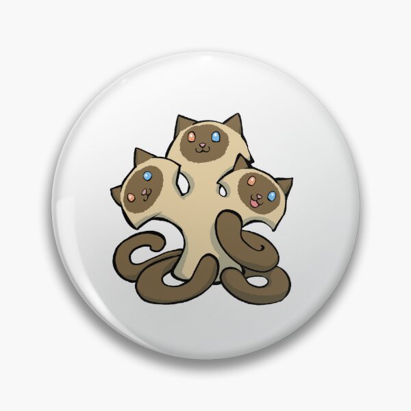 Item preview, Siammuch cat - Three headed designed and sold by AshWolfFriend.
