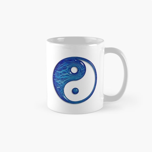 Item preview, Blue Glass Yin Yang Symbol designed and sold by TigerLynx.