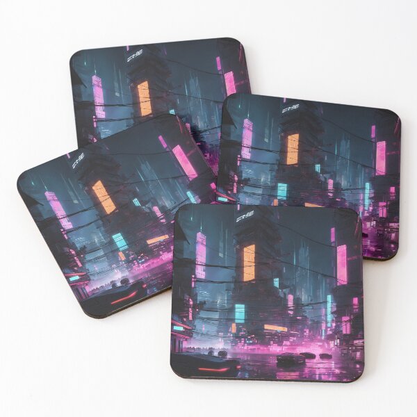 Item preview, Cyberpunk Night City Art #3 designed and sold by Cyberpunk Neo.
