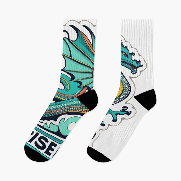 Item preview, Rise High - Traditional East Asian Dragon Art designed and sold by NiftyWrx.