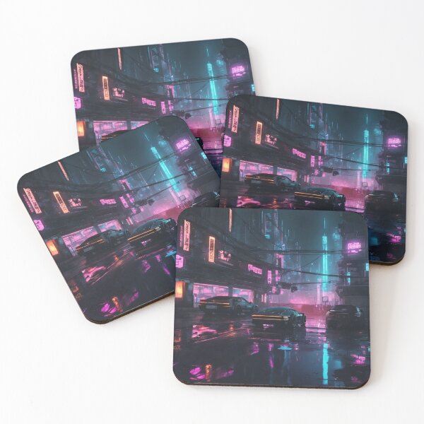 Item preview, Cyberpunk Night City Art #4 designed and sold by Cyberpunk Neo.