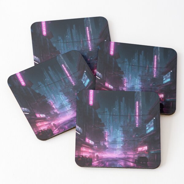 Item preview, Cyberpunk Night City Art #5 designed and sold by Cyberpunk Neo.