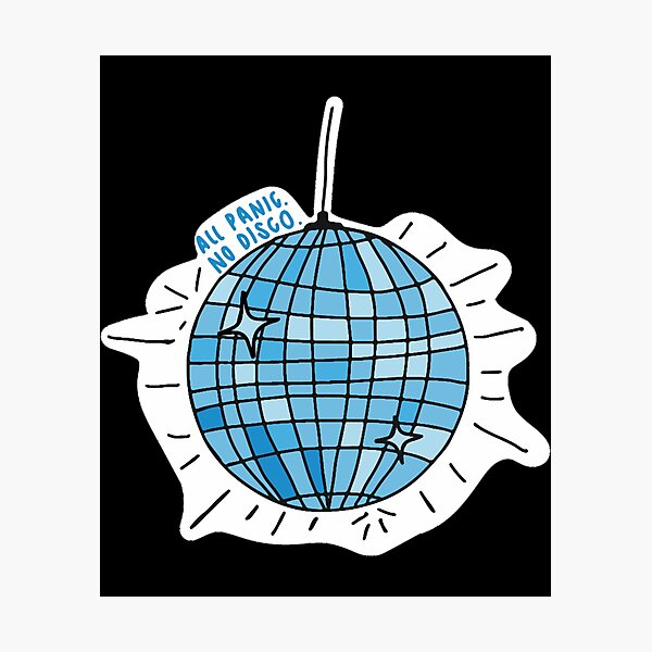 Item preview, all panic. no disco. designed and sold by Kenan-Halstead.