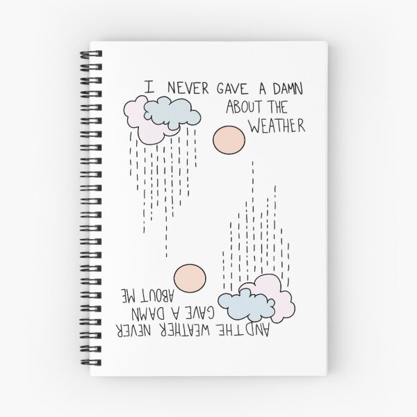 Item preview, I Never Gave A Damn About The Weather... designed and sold by Kenan-Halstead.