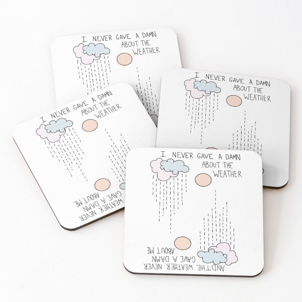 Item preview, I Never Gave A Damn About The Weather... designed and sold by Kenan-Halstead.
