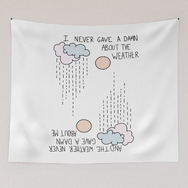 Item preview, I Never Gave A Damn About The Weather... designed and sold by Kenan-Halstead.