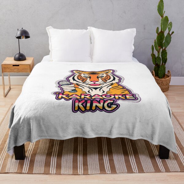 Item preview, Karaoke King Tiger Comic Style designed and sold by NiftyWrx.