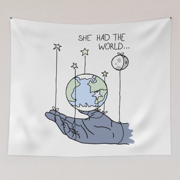 Item preview, She Had The World Lyrics designed and sold by Kenan-Halstead.