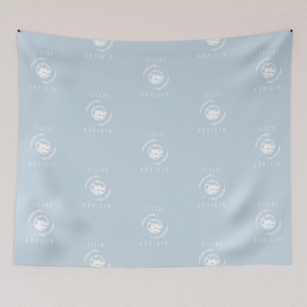 Item preview, Fische - Königin | Blue Background designed and sold by RM-Journey.