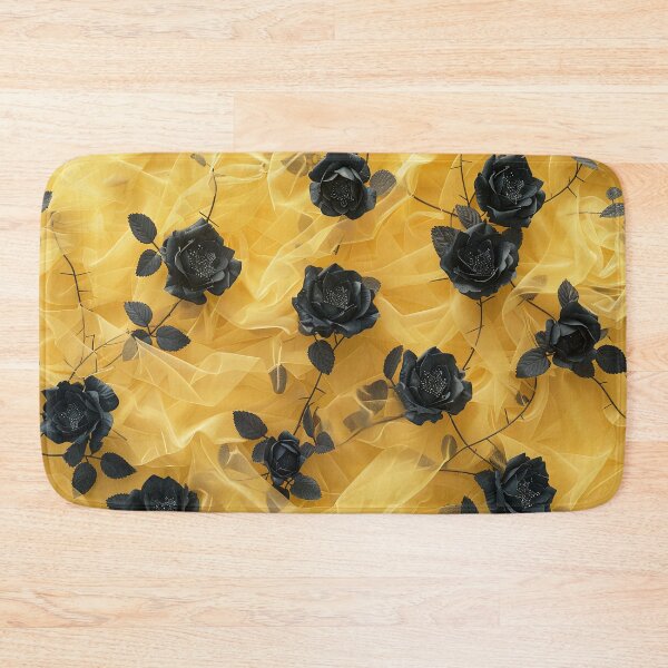 Item preview, Floral pattern - Black roses designed and sold by FlowersColorful.
