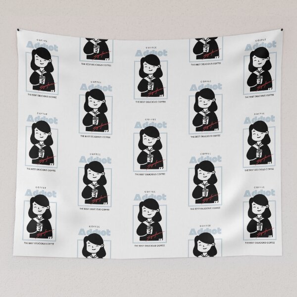 Item preview, Coffee Addict - THE BEST DELICIOUS COFFEE | White Background designed and sold by RM-Journey.