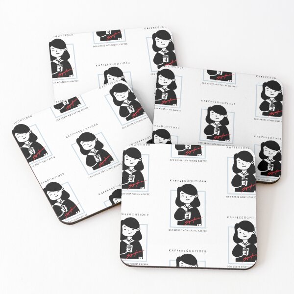 Item preview, Kaffeesüchtiger - DER BESTE KÖSTLICHE KAFFEE | White Background designed and sold by RM-Journey.