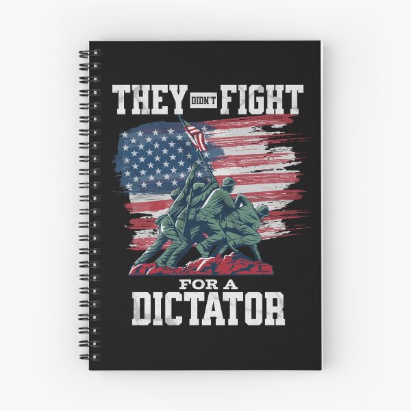 Item preview, Didn't Fight for a Dictator - American Armed Forces designed and sold by Evolved-LovinIt.