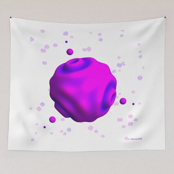 Item preview, Liquid World - Tetrahedral Interference - Eye-catching Mathematical Art  designed and sold by Christopher Hanusa.