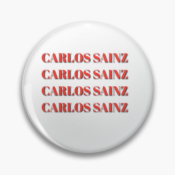 Item preview, Carlos Sainz text design  designed and sold by TheGrandShopp.