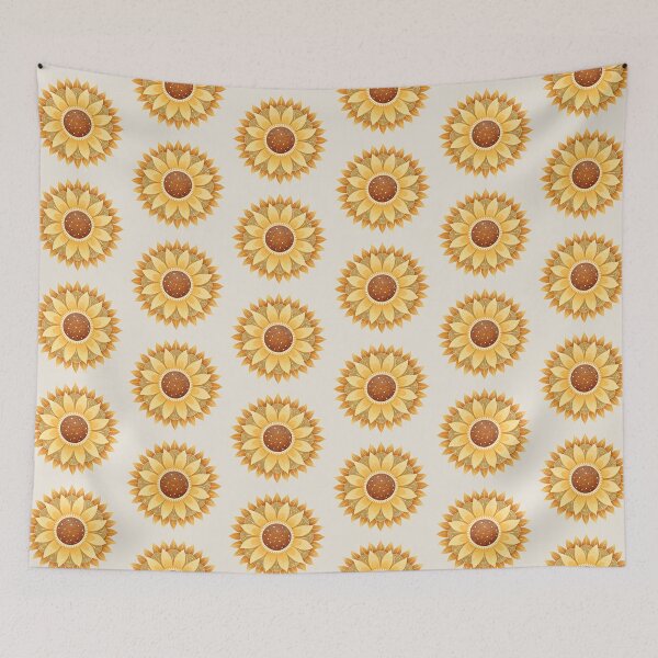 Item preview, Boho sunflower blossom designed and sold by patterncrow.