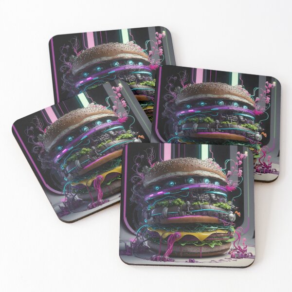 Item preview, Futuristic Hamburger designed and sold by WANBASTEN.