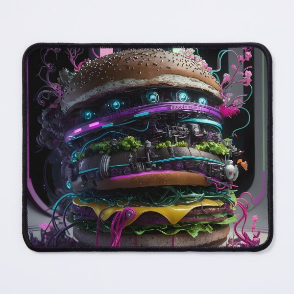 Item preview, Futuristic Hamburger designed and sold by WANBASTEN.