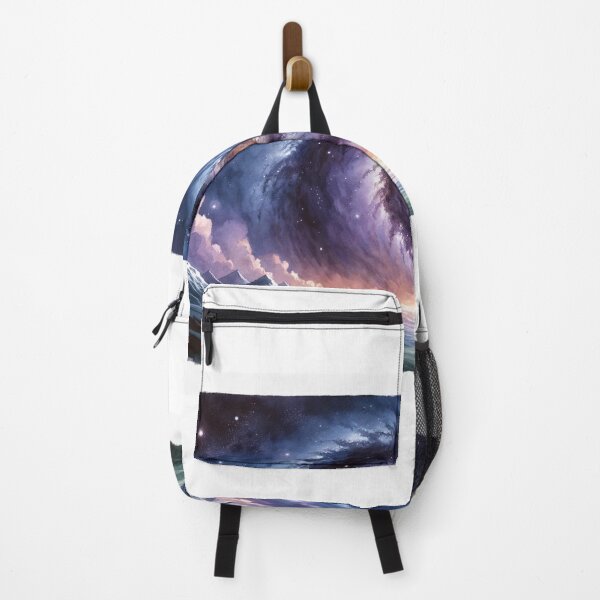 Item preview, Galactic Koru over Peaks   designed and sold by Sienna Hamilton-Katene.